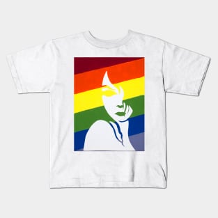 Gay Pride Profile Kids T-Shirt